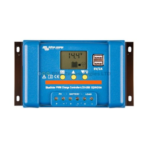 BlueSolar PWM-LCD&USB 12/24V-10A