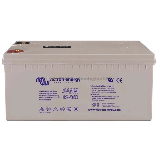 12V/240Ah AGM Deep Cycle Batt. (M8)