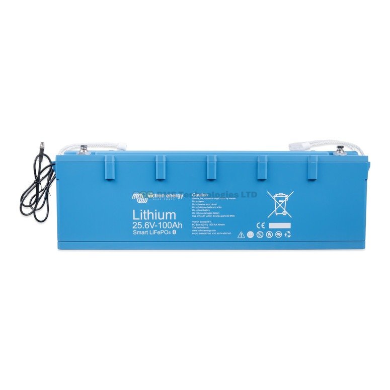 LiFePO4 Battery 25.6V/100Ah Smart
